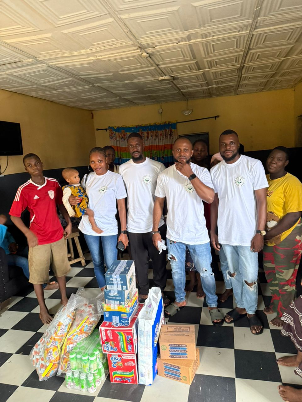 Humanitarian Aid & Support - ELIZABETH OSARIEMEN JOHN FOUNDATION program helping Nigerian communities through providing immediate humanitarian assistance to individuals and communities affected by natural disasters, conflicts, or other emergencies.